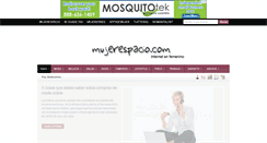 Desktop Screenshot of mujerespacio.com
